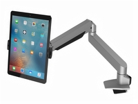 Compulocks Universal Tablet Cling Articulating Arm Mount - Monteringssats - justerbar arm - för surfplatta - svart, silver - skärmstorlek: upp till 13 tum - disk-monteringsbar