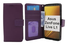 New Standcase Wallet Asus ZenFone Live L1 (ZA550KL) (Lila)