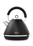 Morphy Richards Accents Black & Gold 1.5L 3KW Pyramid Kettle 102047
