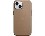 Skal Apple iPhone 15 FineWoven Case med MagSafe - Mullvadsbrun