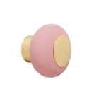Horizon taklampe/vegglampe medium - Messing / kornet rosa