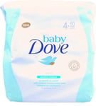 Baby Dove Sensitive Moisture Fragrance Free Wipes Multi Pack 4 x 50