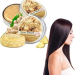 2Pcs Ginger Hair Regrowth Shampoo Bar,Ginger Plant Shampoo Soap,Natural Organic