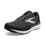 Brooks Homme Ghost 16 Sneaker, Noir/Gris/Blanc, 45 EU