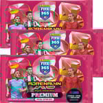 Fotbollskort - 3st Paket Panini PREMIUM Adrenalyn FIFA 365 2025