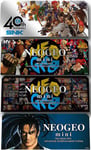 SNK Neo Geo Mini International Character Stickers