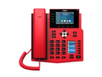Fanvil X5U-R, IP-telefon, Svart, Röd, Trådbunden telefonlur, 16 linjer, 8,89 cm (3.5), 480 x 320 pixlar