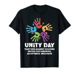 Together Against Bullying Orange Anti Bullying Unity Day Kid T-Shirt