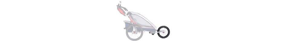 Thule Chariot CX1 Jogging Kit B-Varo Består av 2 dragkrok och hjul