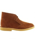 Clarks Desert Womens Brown Boots - Size UK 6.5