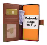 New Standcase Wallet Motorola Edge 30 Pro (Brun)