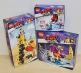 Lego Movie 2 - Queen Watevra Wa'Nabi, Emmet's Thricycle & Unikitty's Friends