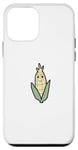 iPhone 12 mini Cute Small Corn Smiling Vegetable Fun Tee Case