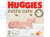 Huggies Blöjor Extra Care Storlek 2 (3-6 Kg) 82 St