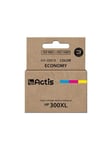 Actis standard KH-300CR - colour (cyan magenta yellow) - refurbished - ink cartridge (alternative for: HP 300XL HP CC644EE) - Blækpatron Cyan, Magenta, Gul