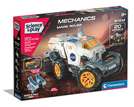 Clementoni - 61550 - Science & play - NASA Rover - Building Set, Scientific Toys, Science Kit For Kids 8 Years, STEM Toys, English version