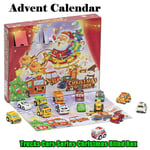 Calendar Countdown Toys Car Blind Box Trucks Cars Christmas Advent Calendar