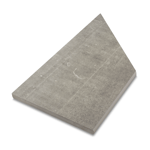 Bricmate Granitkeramik Limestone Grey 296x598 (mm) Inner Corner Left