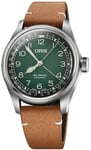 Oris 01 754 7779 4067-Set Big Crown Grøn/Læder Ø38 mm