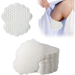 50 st Underarmssvett-Pads Stora Självhäftande Armhåla Svett-Pads Skydd Pads Engångssvett Absorberande Pads Perspiration Pads Svett-Plåster