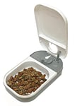 Cat Mate C100 Mangeoire Automatique à Repas Unique pour Chats et Petits Chiens (sans Sac de Glace), Blanc