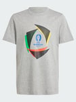 Adidas Uefa Euro24?????? Official Emblem Ball Tee Kids