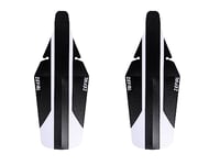 ZEFAL Pack Shield Lite XL - Deux Garde-Boue de Selle pour VTT, Blanc/Noir