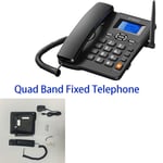 Telephone Landline Dual SIM Card FM Radio Handsfree Wired Fixed Radiophone Home