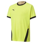 Puma teamGOAL 23 Jersey jr T-Shirt Mixte enfant, Fluo Yellow Black, FR Unique (Taille Fabricant : 176)