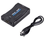 HDMI Input HDMI To SCART Converter Adapter SCART Output    Game Console