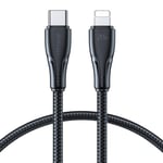 Joyroom USB-C Till Lightning 20W Kabel 0.25 m - Svart