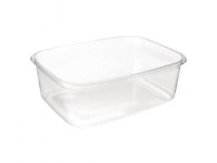 Plastmugg Catersource 500 ml 105x140x46 mm Square RPET Clear,60 st/ps - (60 st)