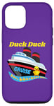 Coque pour iPhone 13 Pro Duck Duck Cruise Funny Family Cruising Group.