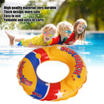 Kids Swim Rings Inflatable Cute Big Handle Swimming Pool Water Float Rings F 1x