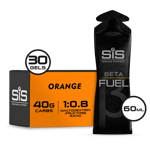 SiS Beta Fuel Energigel Eske Orange, 30 x 60 ml