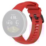 Polar Vantage V2 enfärgat klockarmband i silikon - Röd Röd