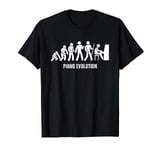 Evolution - Piano Lessons, Piano Player & Piano Teacher T-Shirt