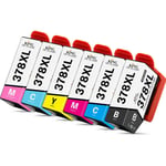 378XL Ink Compatible For Epson XP-8000 XP-8500 XP-8505 XP-8600 XP-8605 -1 Set