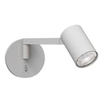 Astro Ascoli Swing Indoor Reading Light (Textured White), GU10 LED Lamp, Designed in Britain - 1286065-3 Years Guarantee