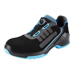 Steitz Secura Chaussures basses noires/bleues VD PRO 1500 SF, S3 NB BOA, Pointure UE: 46