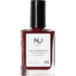 NUI Cosmetics Smink Naglar Plant-based & Vegan Nailcolor 05 Dark Red 14 ml