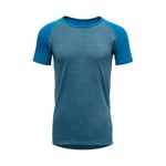 Devold Breeze T-shirt, junior Blue GO 180 214A 258B 14 2021