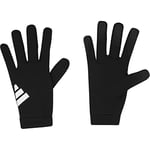 adidas Unisex Goalkeeper Gloves (W/O Fingersave) Tiro Gl LGE FP, Black/White/Black, HN5609, Size 10-