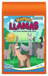 ThinkFun 76545-Flip N' Play Leaping Llamas-Le Jeu de logique-pour Enfants et Adultes 8 Ans-À partir de 1 Joueur, 76575, Blanc