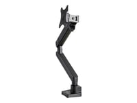 Startech.Com Desk Mount Monitor Arm With 2X Usb 3.0 Ports, Slim Full Motion Adjustable Single Monitor Vesa Mount Up To 17.6Lbs (8Kg) Display, Ergonomic Articulating Arm, Desk Clamp/Grommet - One-Touch Adjustment (Armslim2usb3) - Monteringssats (Vrid