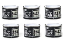 6 x Tins Of 151 Iron gate Black gloss paint, 180ml, home DIY