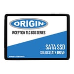 Origin Storage HP-128MLC-NB36 Disque Flash SSD Portable pour HP EliteBook 2560p/8460p/8470p/8470w/8560p/8570p/8570w/8760w/8770w/ProBook 4330w/4530w/4540s/4730s 128 Go SATA