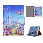 Disney Cartoon Case For iPad Mini 1/2/3/4/5 - Kids Hero Children Stand Up Cover (Disney Family Castle)
