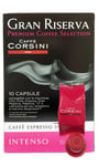 10 Corsini Nespresso®* kompatibla kapslar Intenso