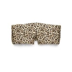 Emily's pillow Masque de Nuit Bandeau en Pure Soie de Mûrier - 19 Momme - Léopard - 100% Ajustable - 70 cm